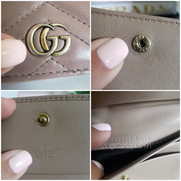 Authentic Pre-owned Gucci Marmont Compact Wallet - Picture 14 of 15